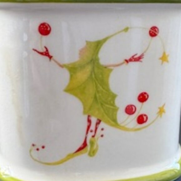 Holiday Cream & Sugar Set from France - New Never Used - HTF - Picture 9 of 12